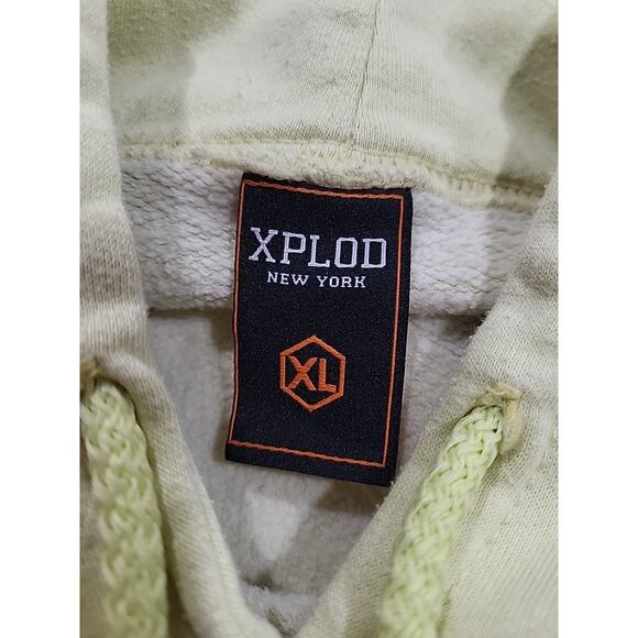 Snoopy Joe Cool Sweat Shirt Hoodie Vintage Size XL - Picture 9 of 14